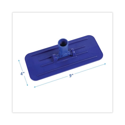 Swivel Pad Holder, Plastic, Blue, 4 x 9 Swivel Pad Holder, Plastic, Blue, 4 x 9