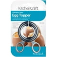 thumbnail image 4 of Kitchen Craft KitchenCraft Stainless Steel Boiled Egg Topper, one size, multi, 4 of 4