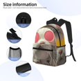thumbnail image 3 of Easygdp Floral Sunglasses Cat Art Mochila Casual para Portátil, Mochila para Escuela, Viajes, Negocios, 3 of 6