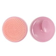 thumbnail image 4 of Unique Bargains 1 Pc Round Hair Shampoo Brush for Head Massage 3.15"x3.15"x2.95" Deep Pink, 4 of 6
