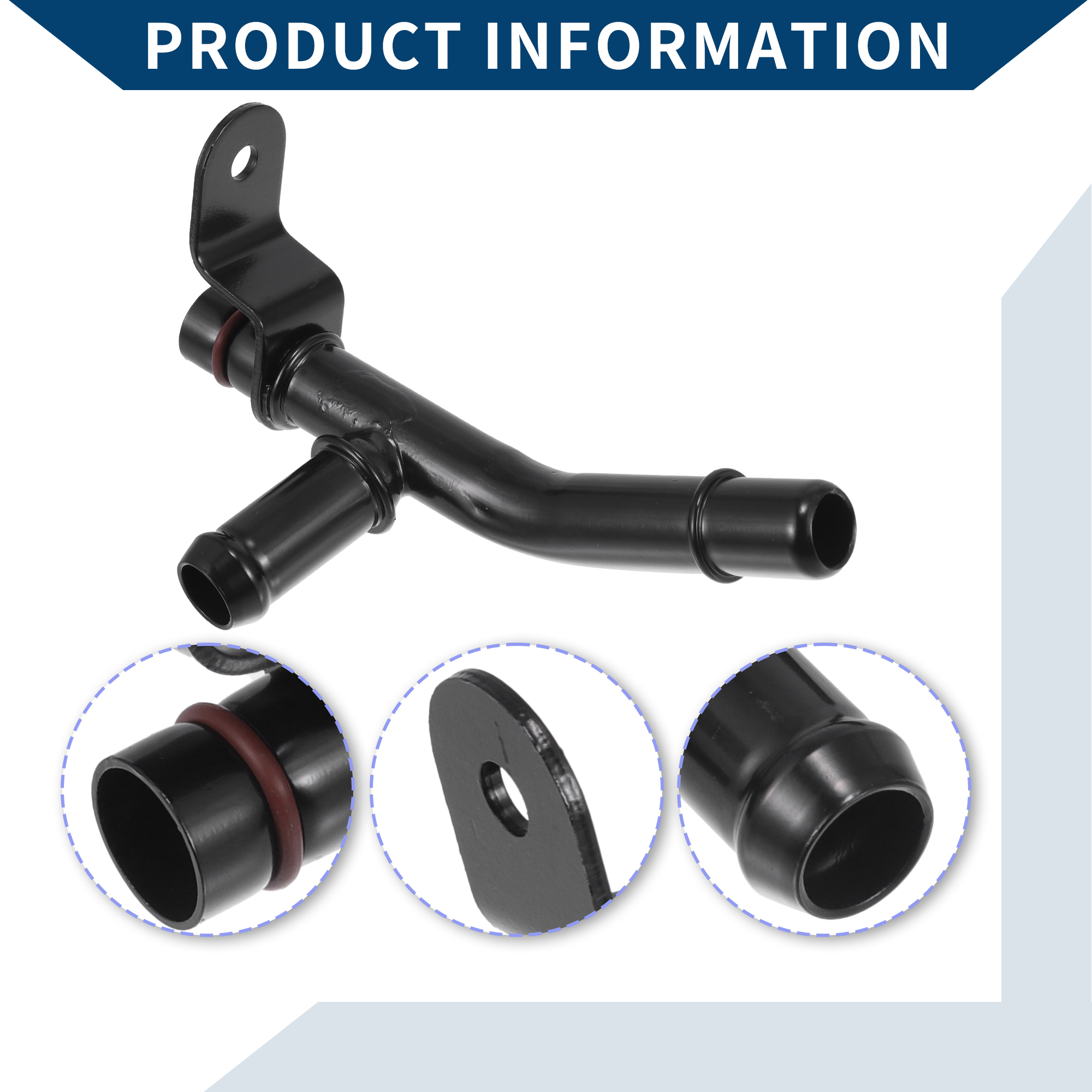 Unique Bargains Durable HVAC Heater Hose Assembly for Ford F-150 for Mustang 2011-2023