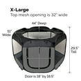 thumbnail image 2 of FurHaven Pet Products Mesh Open-Air Pet Playpen - Gray, Extra Large, 2 of 11