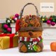 thumbnail image 1 of Shininglove Bolsa Bolsa de Dulces Santa Claus Elk Muñeco de Nieve Muñeca Bolsa de Tela Decoraciones navideñas para Navidad Favores Bolsa de Regalo-muñeco de Nieve, 1 of 5