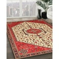 thumbnail image 3 of Ahgly Company Machine Washable Indoor Rectangle Traditional Tomato Red Area Rugs, 7' x 9', 3 of 7
