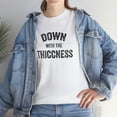 thumbnail image 7 of Down With The Thiccness Shirt - Big and Curvy - Plus Size T-shirt - ID: 203, 7 of 7