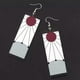 thumbnail image 3 of Pendientes de Tanjiro Pendientes Hanafuda de Kamado Tanjirou para regalo de anime, 3 of 5