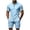d2083_Sky Blue, variant on Zormilly Mens Two Piece Summer Outfit Short Sleeve Collared Shirts Shorts Loungewear Sets with Pockets Loose Workout Sets, S-3XL
