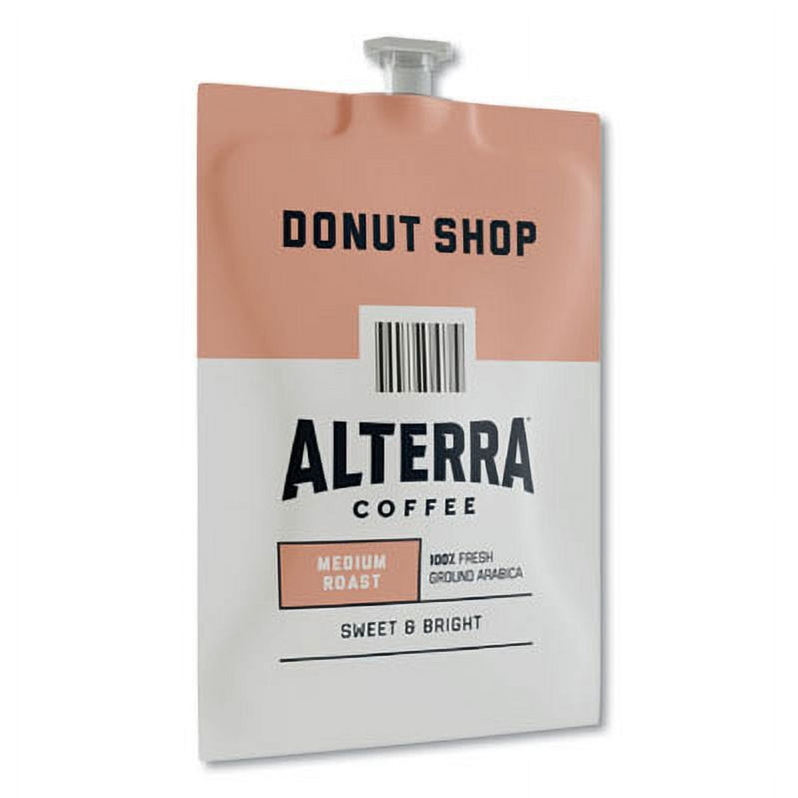 FLAVIA 48019 0.28 oz. Pouch Alterra Coffee Freshpack - Donut Shop (100/Carton)
