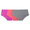 thumbnail image 1 of Bóxer Fruit Of The Loom para Mujer, Boy Short Cotton Stretch Multicolor 3 Piezas Talla L/7, 1 of 4