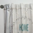 thumbnail image 3 of Designart 'Farmhouse Quote On Florals XII' Farmhouse Curtain Panel, 3 of 5