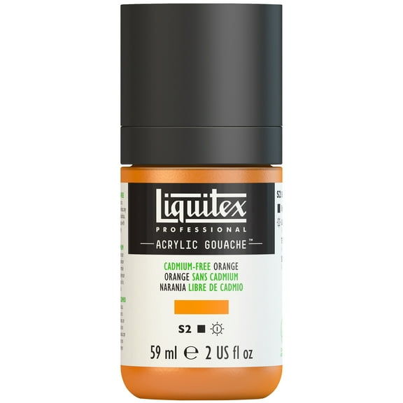 Liquitex Professional Acrylic Gouache, 59ml, Cadmium-Free Orange