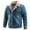Dark Blue, variant on Men's Sherpa Fleece Lined Denim Jacket Button Down Classic Trucker Jackets Casual Warm Quilted Jeans Coats Outerwear