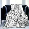 thumbnail image 1 of LHSHID Gaming Blanket Soft Flannel Gamer Video Games Merch Boys Girls Adults Gifts Home Decor for Sofa Travel 30x40in, 1 of 6