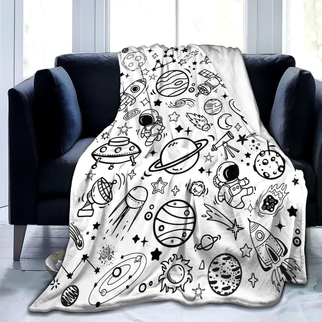 LHSHID Gaming Blanket Soft Flannel Gamer Video Games Merch Boys Girls Adults Gifts Home Decor for Sofa Travel 30x40in