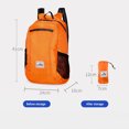 thumbnail image 3 of Mochila Al Aire Libre Escalada Senderismo Senderismo Mochila Ultraligero Deportes al aire libre Mochila plegable Bolsa, 3 of 3