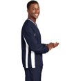thumbnail image 2 of Sport-Tek Men's Tipped V-Neck Raglan Wind Shirt, 2 of 4