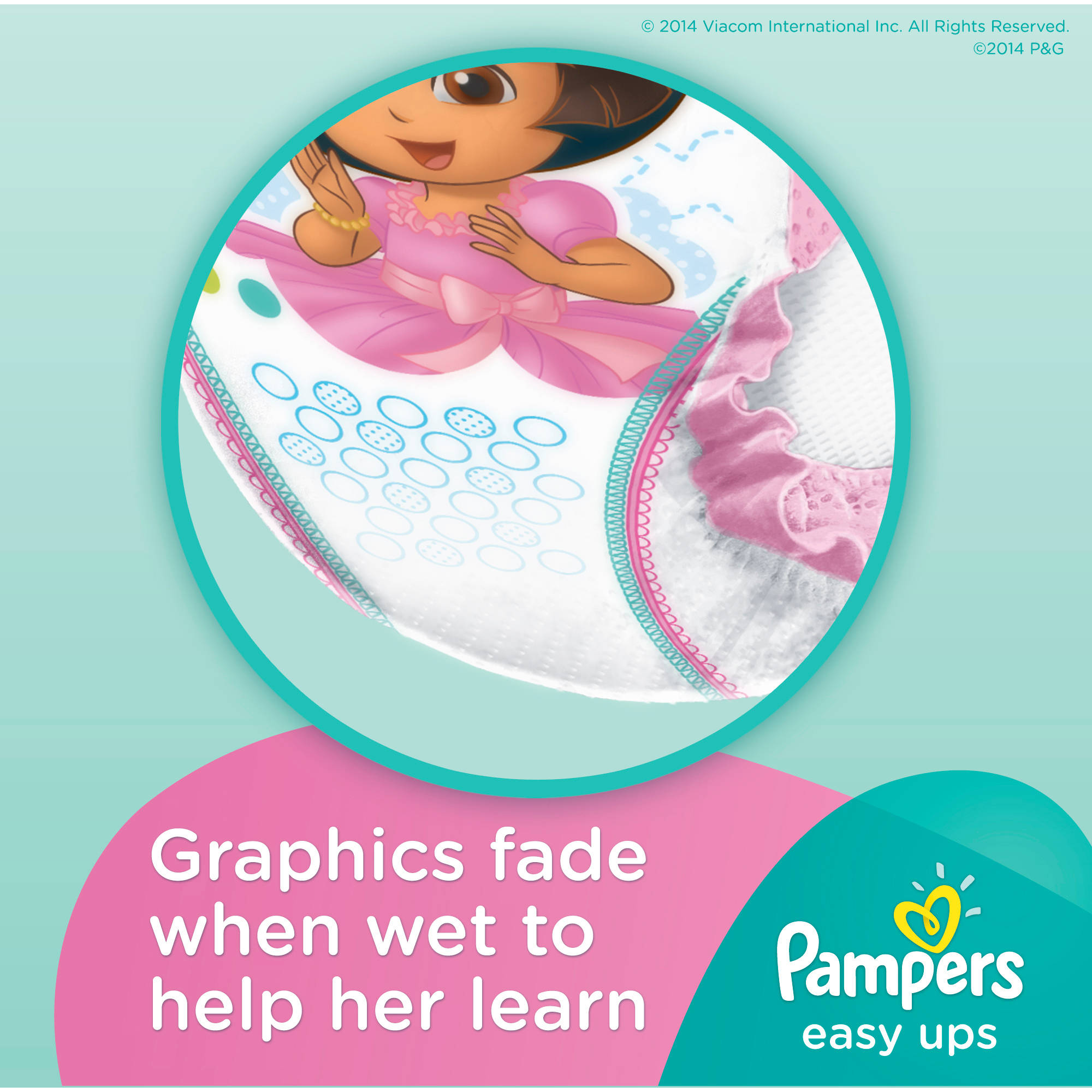 Pampers Pamp Easy Ups Jp 2t-3t Girl - image 3 of 7