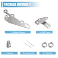 thumbnail image 4 of Unique Bargains 1 Set Vehicle Shifter Bracket Kit Replacement for GM Turbo TH400 TH350 TH250 Silver Tone Metal, 4 of 7
