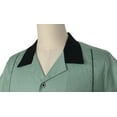 thumbnail image 5 of Rockabilly Shirt Plus Size Short Sleeves Workshirts, 5 of 6