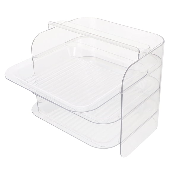 WHAMVOX 1pc Desktop Food Serving Shelf Convenient Food Storage Organizer Rack Food Shelf