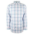 thumbnail image 4 of Southern Tide Men's Long Sleeve Coastal Passage Sky Valley Plaid Sport Shirt OPdl Large, 4 of 4