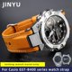 thumbnail image 2 of Tali Jam Tangan Kulit Cembung untuk para Casio GST-B400 Seri Tali Jam Tangan Aksesori Gelang G-SHOCK 14Mm Gelang Veneer Kanvas, 2 of 5