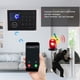 thumbnail image 2 of Sistema de alarma antirrobos WiFi + GSM + GPRS Seguridad Cámara IP HD inalámbrica para el hogar/oficina, soporte 9 idiomas, Alarma APLICACIóN de red WIFI remota, configuración de nombre y número Ecomeon no, 2 of 4
