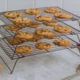thumbnail image 4 of Cake Racks Baking Tools The Shelf 3Tier Stackable Tray Kitchenware Non Stick Cookie Holder Folding Space Saving 3 Layers, 4 of 20