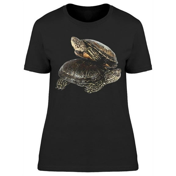 Two Turtles Isolated T-Shirt Women -Image by Shutterstock, Female Large