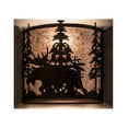 thumbnail image 3 of Meyda 187282 12 in. Moose at Dusk Wall Sconce - Mahogany Bronze, 3 of 3