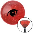 thumbnail image 1 of Black One Eye Orange Retro Metal Flake Shift Knob with M16 x 1.5 Insert Shifter, 1 of 1