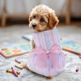 thumbnail image 2 of Unique Bargains Dog Dresses for Small Dogs Girls Stylish and Comfortable Design Dog Dress for Pet Parties and Daily Wear 2 Pcs Pink Purple XS, 2 of 7