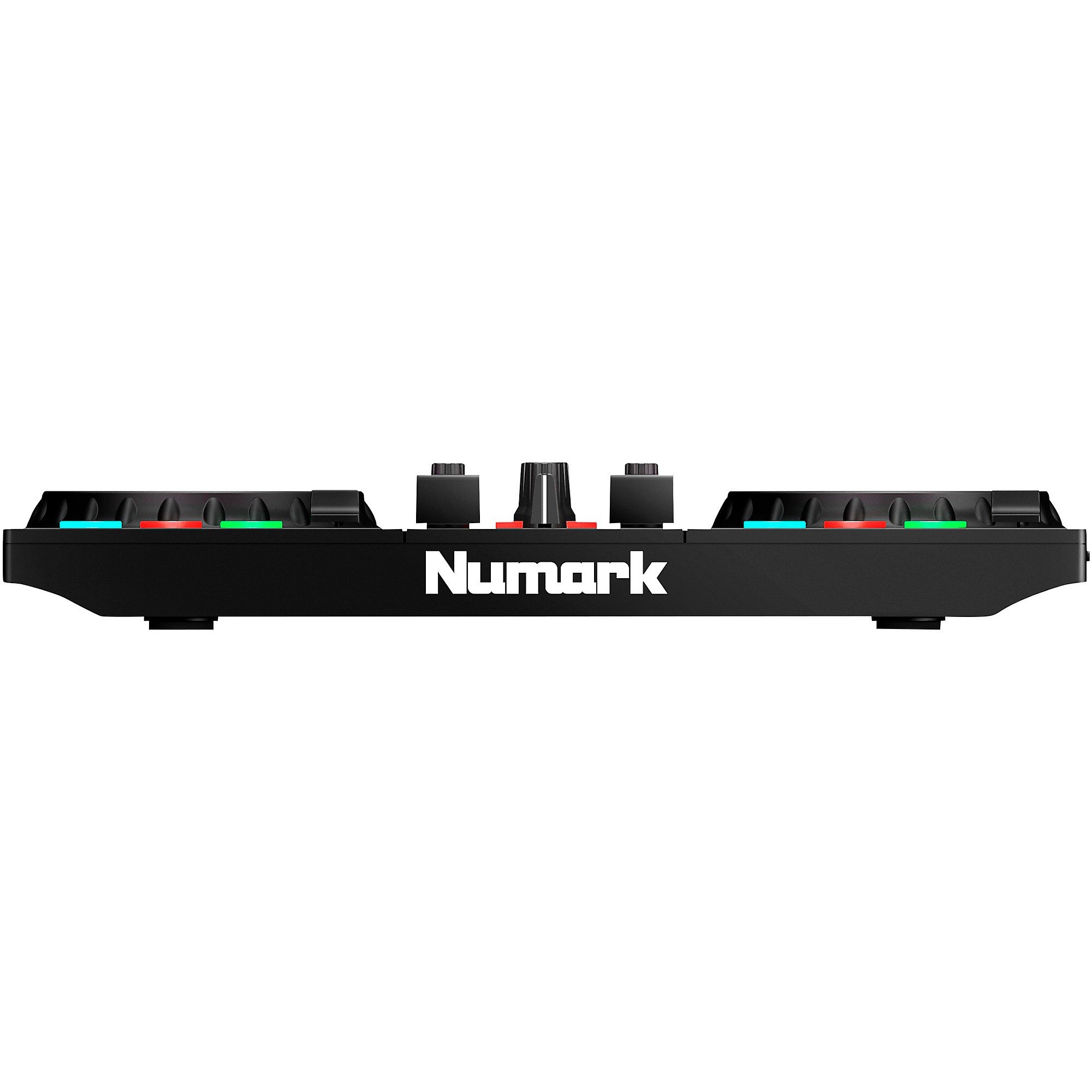 Numark Beginners Party Mix II - DJ Controller Set with Built-In Lights, Mixer for Serato Lite and Algoriddim Pro AI - image 4 of 8