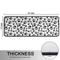 thumbnail image 5 of Kitchen Rugs Sets Of 2,Paw Prints and Bones Anti Fatigue Kitchen Mat Rugs Non Slip Washable,Decorative Kitchen Floor Mats for Kitchen,Sink,Laundry,17"x47"+17"x47", 5 of 5