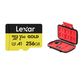 thumbnail image 1 of Lexar Tarjeta Micro Sd De 256gb, Uhs-ii, C10, V60 280/180 Mb con regalito, 1 of 8