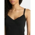 thumbnail image 4 of No Boundaries Lace Trim Cami Top, Women's, 4 of 5
