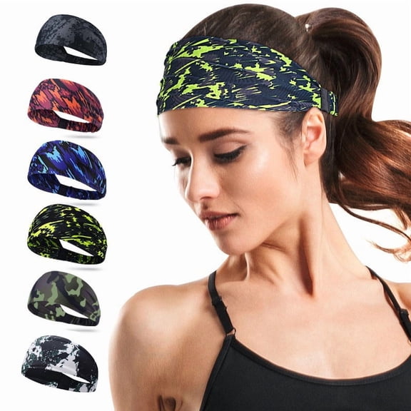 Yoyauz Sports Headbands, Yoga Headbands, Elastic Cotton Sweatbands, Suitable For Running, Hiking, Cycling, Exercising