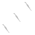 thumbnail image 1 of Vogacara Pinzas para párpados de acero inoxidable Masaje de ojos Eliminación de obstrucciones Abrazaderas de limpieza Herramientas Cosméticos Cuidado Type1 NO1 Vogacara  CBP192559, 1 of 6