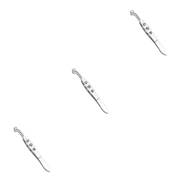 Vogacara Pinzas para párpados de acero inoxidable Masaje de ojos Eliminación de obstrucciones Abrazaderas de limpieza Herramientas Cosméticos Cuidado Type1 NO1 Vogacara CBP192559