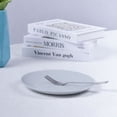 thumbnail image 6 of LaGlint 8.5 inch Salad Plate Set of 6, Lightweight Opal Glass Round Gray Plates for Dessert Kitchen, Dishwasher and Microwave Safe, 6 of 6