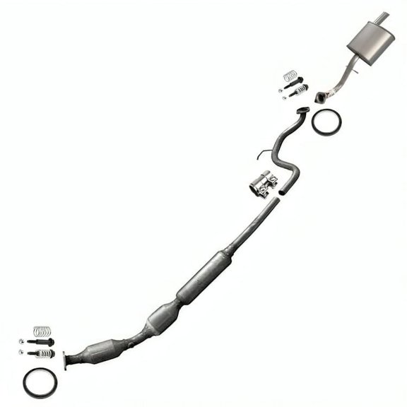 Northeastern Exhaust Catalytic & Muffler Fits 2007–2011 Toyota Yaris Hatchback 1.5L – EPA-Approved