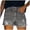 shorts 107#Grey, variant on WAYUTE Womens Shorts High Waist Ripped Stretch Denim Hot Pants Jean Shorts with Pockets Casual Loose Fit Summer Dailywear