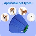 thumbnail image 7 of Dog Recovery Collar, Soft Cones for Dogs after Surgery, Dog Cone Collar for Wound Healing & Anti-Licking, Blue-Green, 7 of 7