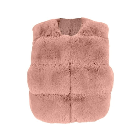 

Qufokar Baby Cold Weather Puffy Jacket for Girls Kids Toddler Girls Sleeveless Coat Winter Windproof Thicken Coat Jacket Kids Warm Fleece Vest Outerwear