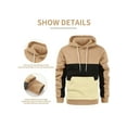thumbnail image 2 of Innerwin Hoodie Drawstring Mens Sweatshirt Winter Warm Hooded Neck Regular Fit Pullover Style J S, 2 of 4