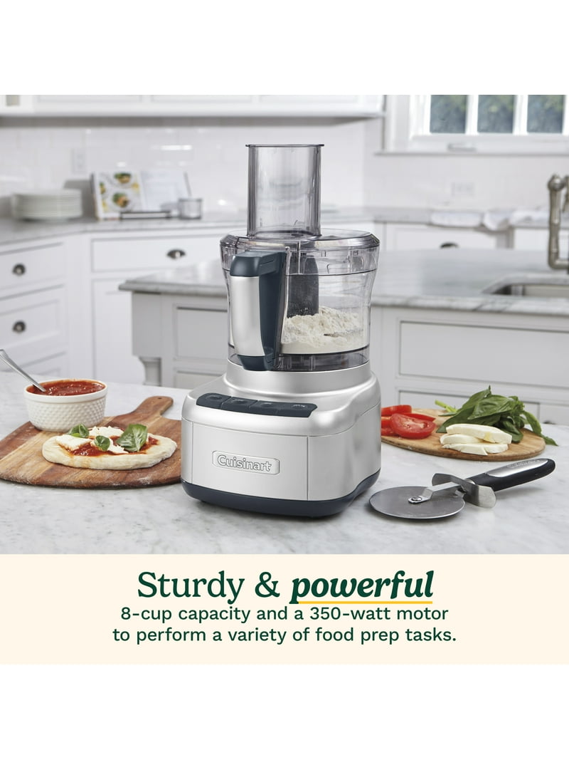 Cuisinart Elemental 8-Cup Food Processor, Silver - Walmart.com