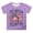 Light Purple823, variant on HAYIMI Kids T-Shirts Patriotic Holiday Graphic Tee For Girls Festive Celebration Tops O-Neck Comfortable Casual Shirt Youth Apparel Celebrate America's 250th Anniversary 1776-2026 Boho Dailywear