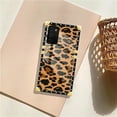 thumbnail image 7 of FKBRCL4U Compatible with Samsung Galaxy A03S Case, Brown Leopard Texture Luxury Golden Decoration for Girl Women Soft TPU Shockproof Protective Hard PC Back, 7 of 7