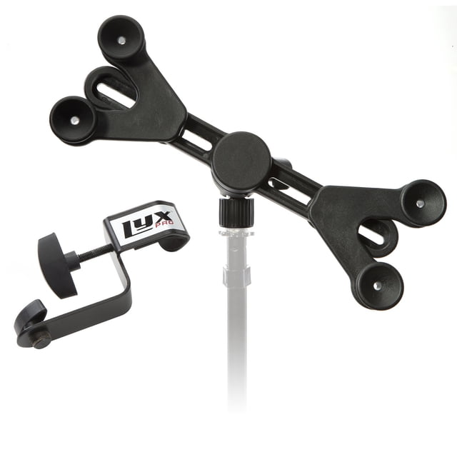 Soporte para micrófono y música LyxPro TSM1 para tableta, iPhone, iPad, smartphone y Android de 3 a 11.5 pulgadas