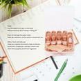 thumbnail image 4 of Clip Papier, 66Pcs Noir Métal Stylo Clips Trombones Polyvalents pour la Classification des Fichiers, 4 of 8